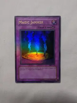 Magic Jammer MRD-128 Metal Raiders Unlimited Ultra Rare LP/NM Yugioh! Card Holo - Image 1