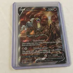 Pokemon TCG Entei V GG36/GG70 - Crown Zenith Galarian Gallery Card - NM - Image 1