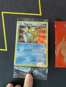 Pokemon Card Magikarp XY143 XY Shiny Rare Holo Sealed 217💎NM💎 - Image 1