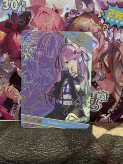 GODDESS STORY FLOWER GIRL EX-03 HOLOLIVE ANIME WAIFU CARD - Image 1