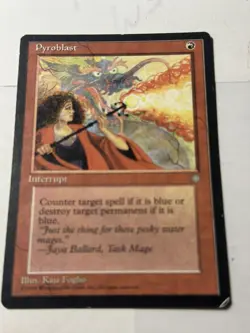 Pyroblast x1 Ice Age MTG Magic The Gathering Red Instant Card - Image 1
