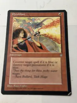 Pyroblast x1 Ice Age MTG Magic The Gathering Red Instant Card - Image 2
