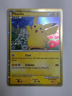 Pokemon Card - Pikachu - PW - World Collection Promo - Holo - Italian - MP - Image 1