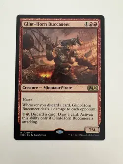 Glint-Horn Buccaneer MTG Magic the Gathering Card NM Near Mint M20 - Image 1