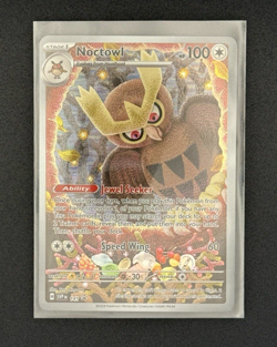 Noctowl SVP Black Star Promo 141 - Pokemon TCG Promo Card - NM/M - Image 1
