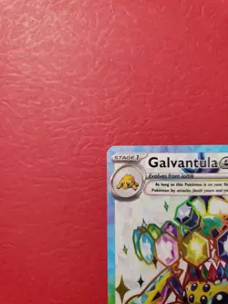 Pokemon TCG Galvantula EX Stellar Crown Holo Card 159/142 SV07 - Image 3