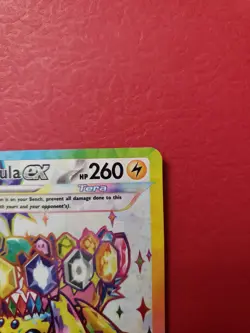 Pokemon TCG Galvantula EX Stellar Crown Holo Card 159/142 SV07 - Image 4