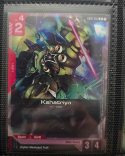 Kshatriya Alternate Art Participant U+ GD01-051 | Gundam Card Game | English - Image 1