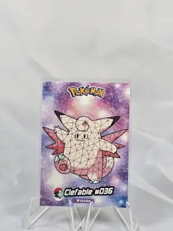 Clefable #36 - Cracked Ice Holo - Crystal Collection 2024 - Pokemon Card - Image 1