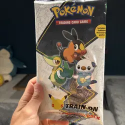 First Partner Pack (Unova) Pokemon Celebrations 25 Booster Packs 3 Jumbo Cards - Image 1