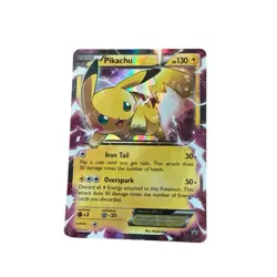 2015 Pokemon Card Promo Pikachu Ex Box PL Pikachu Ex #XY84 - Image 1