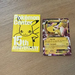 2015 Pokemon Card Promo Pikachu Ex Box PL Pikachu Ex #XY84 - Image 5