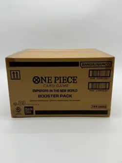 One Piece Card Game Emperors in the New World 144 Booster Pack Case SEALED - Image 1