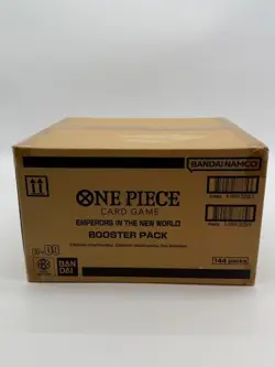 One Piece Card Game Emperors in the New World 144 Booster Pack Case SEALED - Image 3