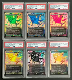 2025 MTG Final Fantasy EN 551 Traveling Chocobo PSA 10 Sequential Set of 6 Cards - Image 1