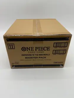 One Piece Card Game Emperors in the New World 144 Booster Pack SEALED CASE - Image 4
