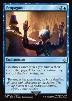 Propaganda Commander: Final Fantasy MTG Magic the Gathering - Image 1