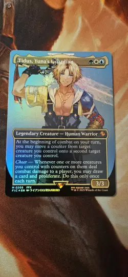 Tidus, Yuna's Guardian (Borderless) Commander: Final Fantasy Foil - Image 1