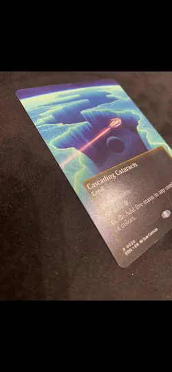 Edge of Eternities: Stellar Sights #50 Cascading Cataracts (0050) (Borderless) - Image 3