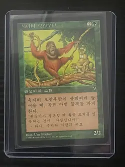 MTG MAGIC Foreign FBB Korean Uktabi Orangutan Near Mint NM - Image 3