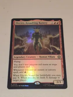 Electro, Assaulting Battery Marvel's Spider-Man Foil - Image 1