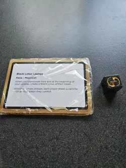 Magic MTG MagicCon Black Lotus VIP Exclusive Planechase Deck + Dice Chicago 2025 - Image 1