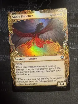 Sonic Shrieker Showcase Tarkir: Dragonstorm Foil #318 - Image 1