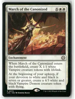 March of the Canonized Commander: the Lost Caverns of Ixalan Regular - Image 1