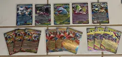 Pokemon Card Mega Evolution English Mega Ex Lot Of 14 (incl 3 Lucario) - NM/M - Image 1