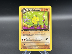 Dark Primeape - 1st Edition - 43/82 Team Rocket - Pokemon TCG - 2000 - Image 1