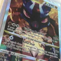 Lucario VSTAR SWSH291 Sealed Crown Zenith Black Star Promo Holo Pokemon TCG NM - Image 5