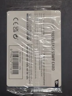 Pokemon TCG Destined Rivals Staff Prerelease Promos Full Set of 4 sealed - Image 2