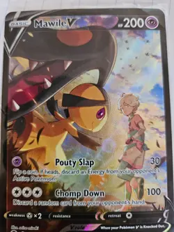 Pokemon TCG Mawile V SWSH12: Silver Tempest Trainer Gallery TG17/TG30 Holo Ultra - Image 1