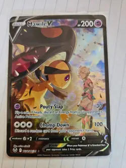 Pokemon TCG Mawile V SWSH12: Silver Tempest Trainer Gallery TG17/TG30 Holo Ultra - Image 3