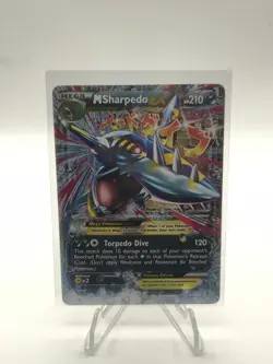 Pokemon TCG M Sharpedo EX XY200 Black Star Promo Holo MINT - Image 1