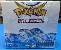 Pokemon TCG Sword & Shield Silver Tempest Booster Box 36 Packs Factory Sealed - Image 1