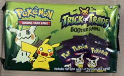 Nintendo Pokemon TCG Trick or Trade BOOster Bundle - 50 Packs 820650855306 - Image 1