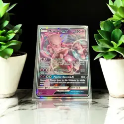 Mewtwo GX SM196 Black Star Promo Sun & Moon Ultra Rare 2019 Pokemon MINT - Image 1