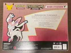 Factory Sealed Pokemon TCG Celebrations Dark Sylveon V Collection Box - Image 2