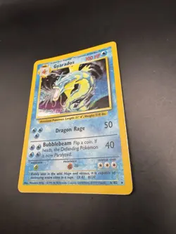 Pokemon TCG Gyarados 006/102 Base Set Unlimited Holo WOTC VTG 1999 - Image 3
