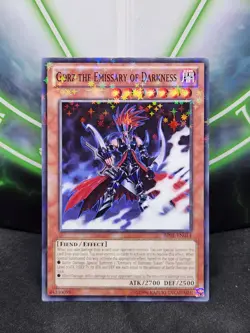 Yugioh Gorz the Emissary of Darkness BP01-EN014 Starfoil Rare NM - Image 1
