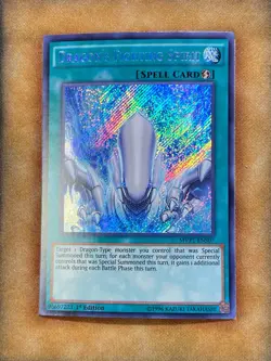 Yugioh Dragon's Fighting Spirit MVP1-ENS07 Secret Rare 1st Ed NM - Image 1