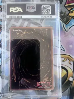 YuGiOh Tri-horned Dragon Lob-000 1st NM PSA 7 - Image 3