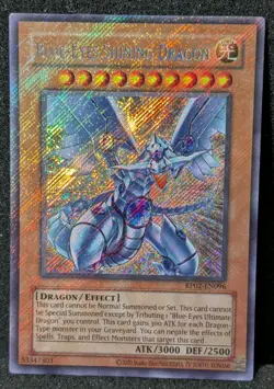 Blue-Eyes Shining Dragon RP02-EN096 Secret Rare - PACK FRESH - Image 1