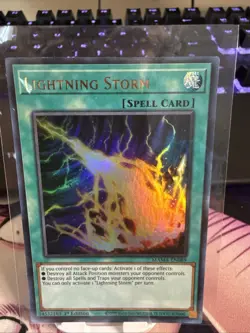 Yu-Gi-Oh! Lighting Storm Ultra Rare Mama-EN089 1st Edition Near Mint - Image 1
