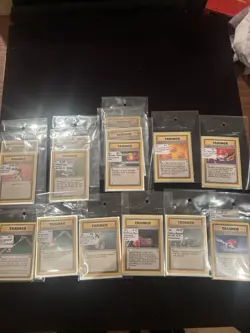Pokemon Base Set Trainer Mixed Lot NM No Holo 23 Cards - Image 1
