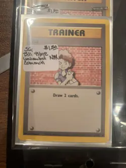 Pokemon Base Set Trainer Mixed Lot NM No Holo 23 Cards - Image 3