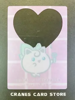 [MP] Jigglypuff Pokegenic Shibuya Transparent Clear Card Japanese Pokemon Promo - Image 2
