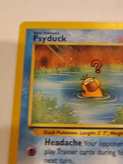 Pokemon Card - Psyduck WOTC Black Star League Promo #20 - Image 2