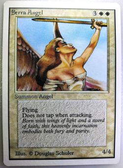 SERRA ANGEL Magic: The Gathering MTG Unlimited LP+ (see photos) PICK YOUR CARD - Image 4